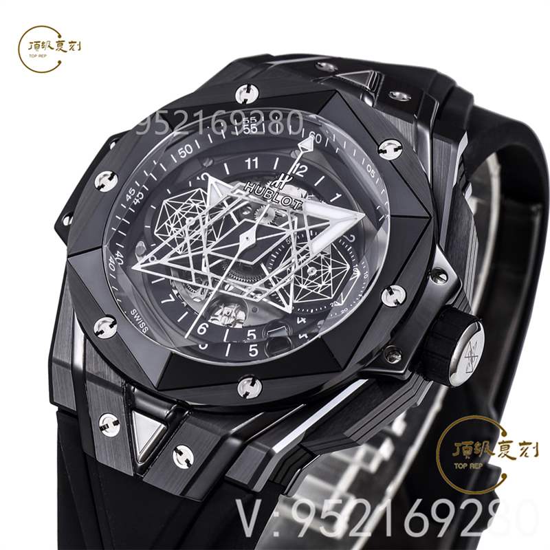 ZF廠宇舶刺青二代黑色陶瓷big bang大爆炸復刻表做工如何-復刻表