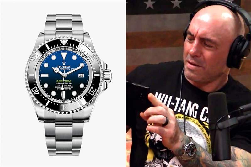 他的觀點可能會引起爭議，但喬·羅根 (Joe Rogan) 的手表選擇可能是正確的-復刻表