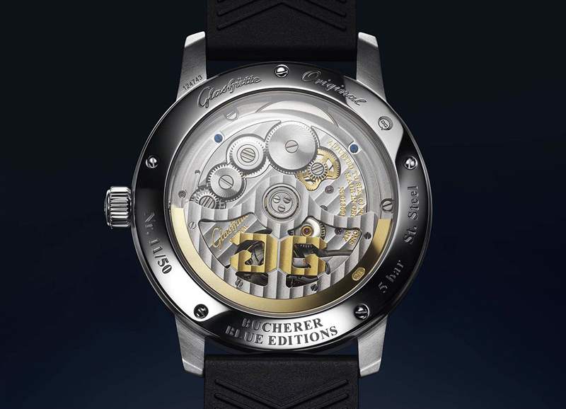 隆重推出：格拉蘇蒂原創 Senator Excellence Perpetual Calendar Bucherer “藍色版本”腕表-復刻表