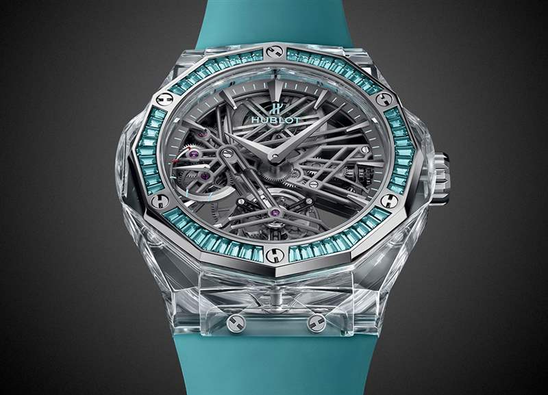 恒寶經典融合Tourbillon Sapphire Orlinski限定款奧林斯基陀飛輪腕表-復刻表