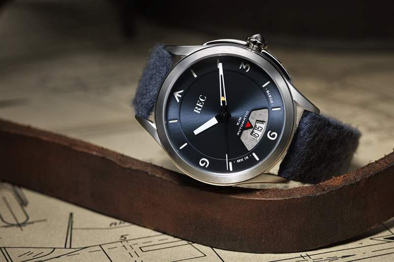 REC RJM 04 Bluebird噴火戰(zhàn)機(jī)藍(lán)盤(pán)手表-復(fù)刻表