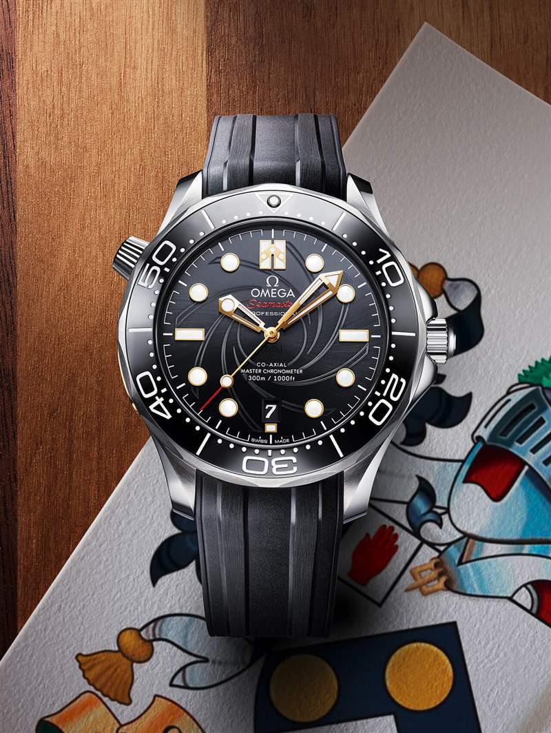 歐米茄海馬300米 “On Her Majesty's Secret Service”女皇50周年紀念腕表-復刻表