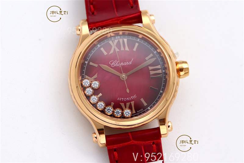 ZF廠蕭邦HAPPY SPORT快樂鉆石中國紅限量版新品發布-復刻表