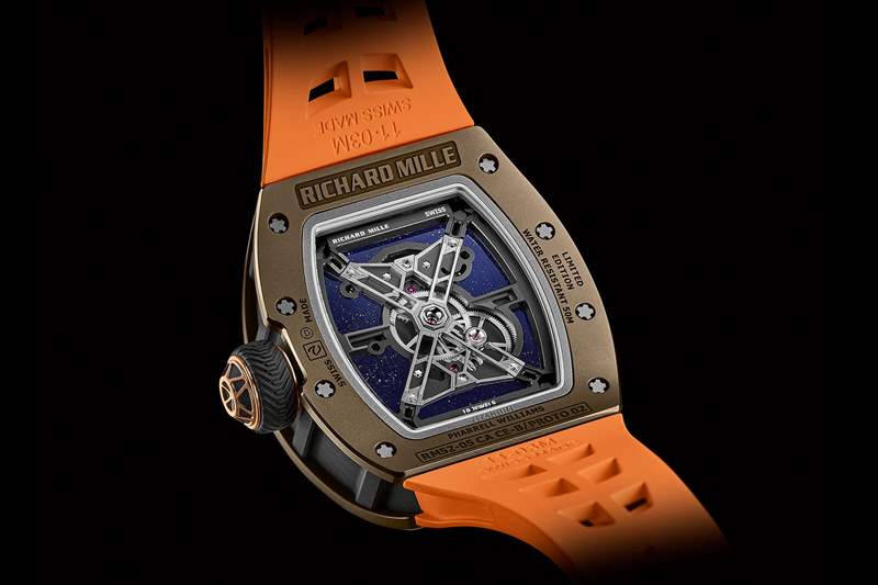 理查德米勒RM 52-05 手動上鏈陀飛輪 Pharrell Williams手表-復(fù)刻表