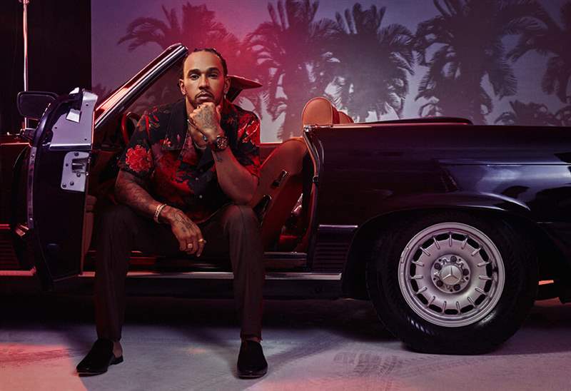 萬(wàn)國(guó)大飛IW503002萬(wàn)年歷版“Lewis Hamilton”腕表-復(fù)刻表