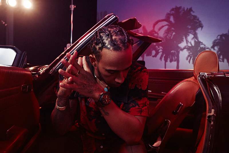 萬(wàn)國(guó)大飛IW503002萬(wàn)年歷版“Lewis Hamilton”腕表-復(fù)刻表