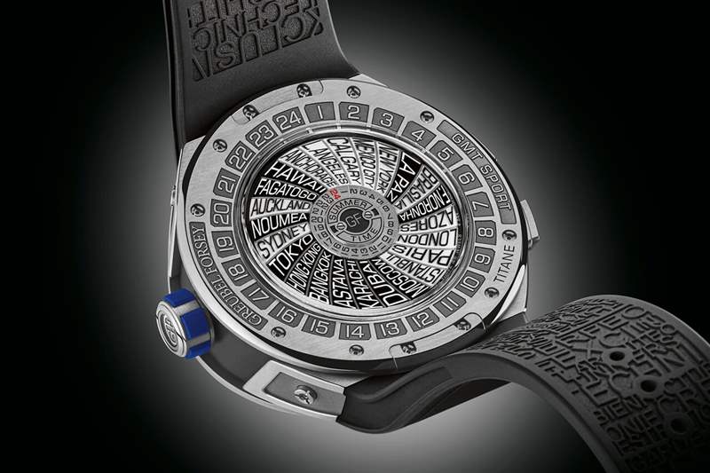 高珀富斯Greubel Forsey GMT運動陀飛輪個性腕表-復刻表