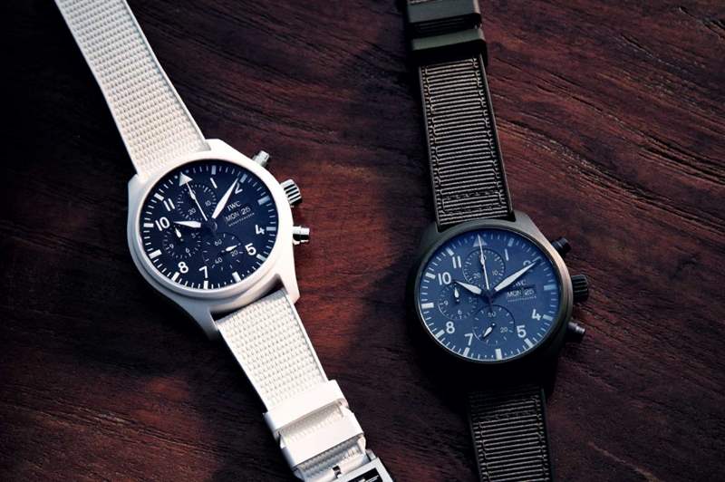 萬國Pilot's Watch Chronograph TOP GUN Pantone彩色陶瓷飛行表-復刻表