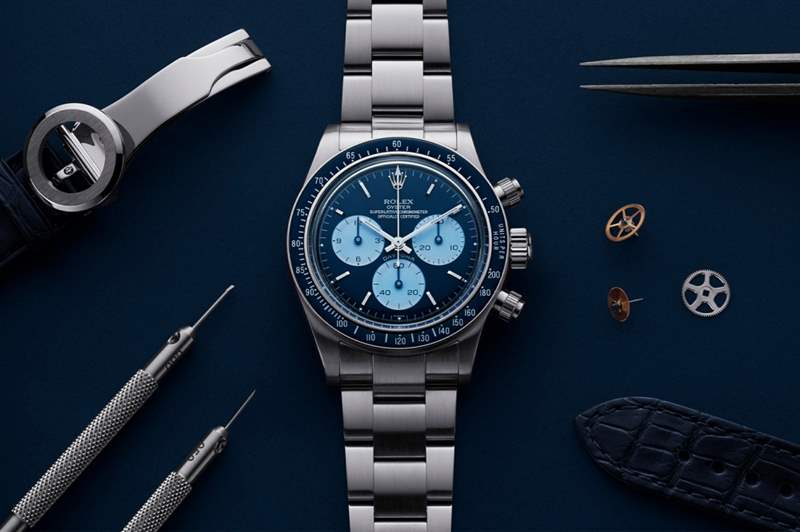 超型客制勞力士｜多重藍(lán)調(diào)Daytona迪通拿-復(fù)刻表