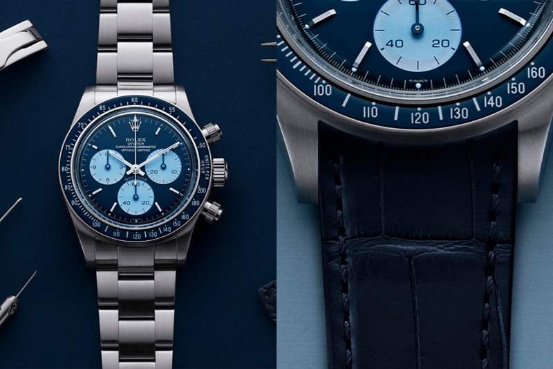 超型客制勞力士｜多重藍(lán)調(diào)Daytona迪通拿-復(fù)刻表