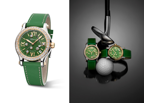 不只閃耀，蕭邦以Happy Sport系列表款頌揚女性無拘自主的躍動樣貌-復刻表