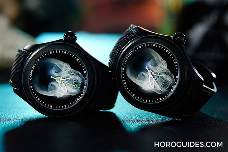 第二代登場，昆侖表Bubble 47 Skull X-Ray 泡泡系列骷髏頭腕表-復刻表