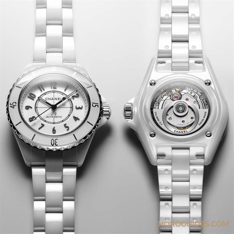 22年第一次換芯了香奈兒CHANEL J12腕表33mm款大方露背｜J12 Caliber 12.2機(jī)芯腕表-復(fù)刻表