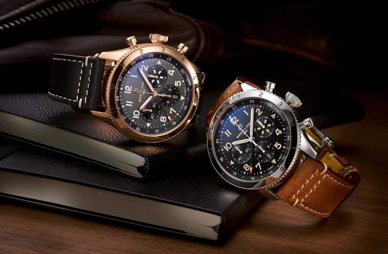 百年靈Breitling Super AVI 航空計(jì)時(shí)腕表系列登場(chǎng)！向四款經(jīng)典戰(zhàn)機(jī)致敬-復(fù)刻表