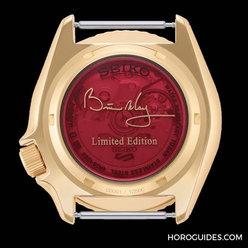 皇后樂迷high起來！SEIKO 5 x 皇后合唱團Brian May 聯名第二彈-復刻表