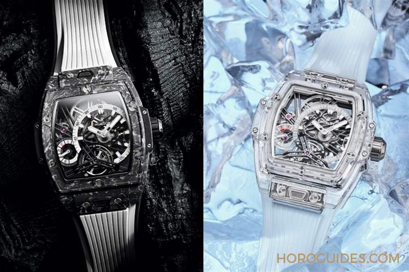直搗靈魂的爆炸性美學|Hublot Spirit Of Big Bang 陀飛輪5日鏈腕表-白色碳纖維款、藍寶石款-復刻表