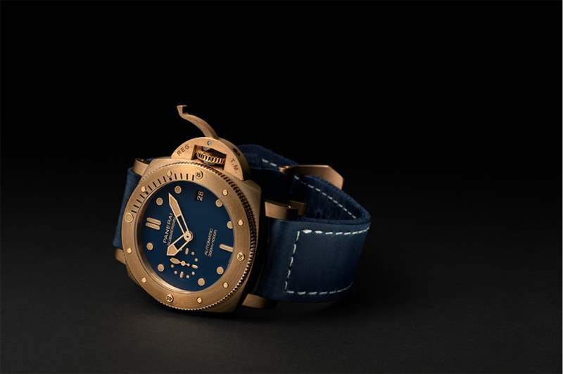 沛納海Panerai 2021全新青銅表|Submersible Bronzo Blu Abisso更落力保護海洋-復刻表