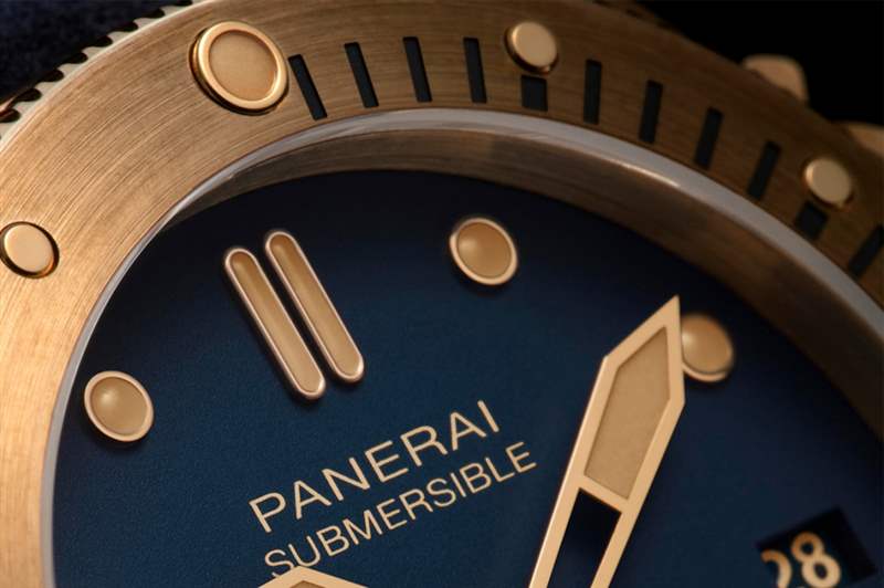 沛納海Panerai 2021全新青銅表|Submersible Bronzo Blu Abisso更落力保護海洋-復刻表
