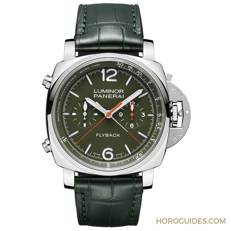 Panerai Luminor Chrono Flyback飛返計時新作二連發，陶瓷殼、軍綠面各展特色-復刻表