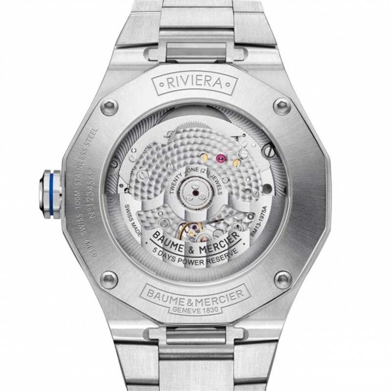 Baume & Mercier Riviera經(jīng)典回歸帶來全新?lián)屟圻\動鋼表系列-復(fù)刻表
