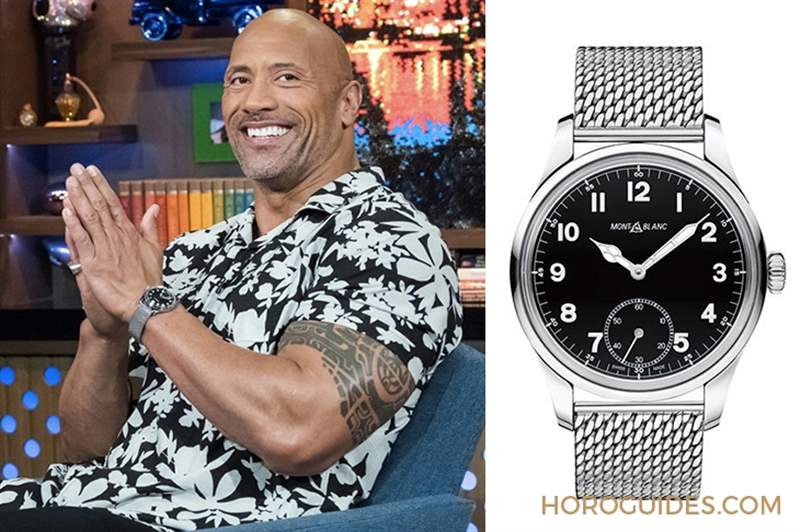 【名人表盒】巨石強森戴IWC出席Netflix《紅色通緝令Red Notice》首映-復刻表