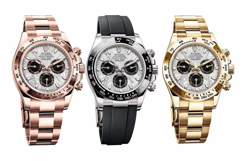 2021勞力士新表｜勞力士Rolex最新迪通拿Daytona配上罕見(jiàn)隕石面-復(fù)刻表