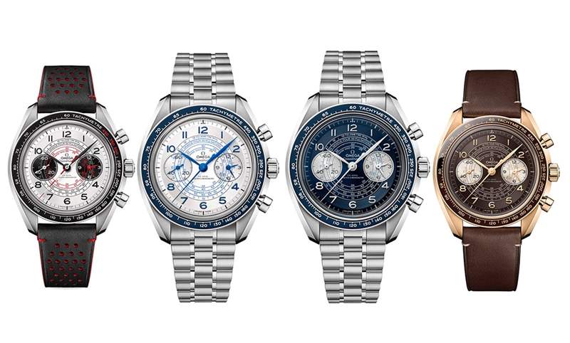 測速、測距、脈搏速度一次掌握，歐米茄超霸系列Chronoscope復(fù)古計(jì)時碼表-復(fù)刻表