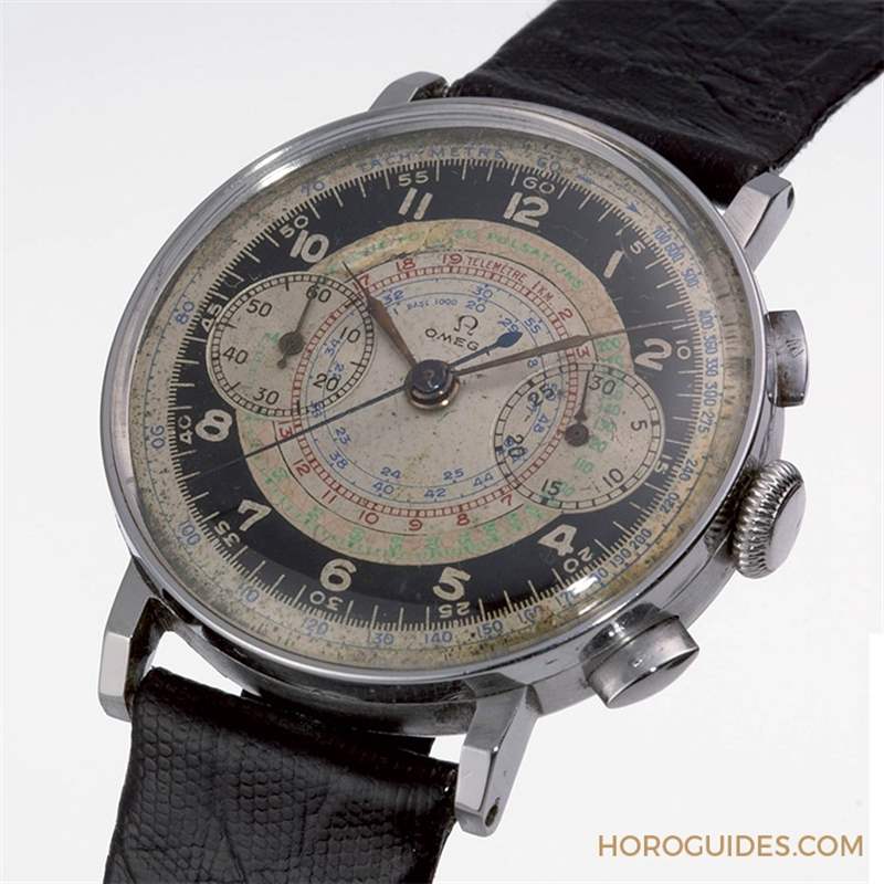 測速、測距、脈搏速度一次掌握，歐米茄超霸系列Chronoscope復(fù)古計(jì)時碼表-復(fù)刻表