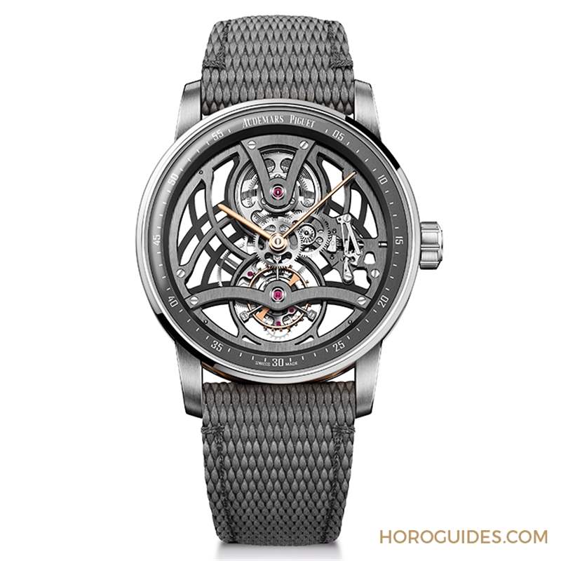 大復(fù)雜之作|愛(ài)彼皇家橡樹(shù)鈦金屬超問(wèn)表、Code 11.59系列鏤空陀飛輪-復(fù)刻表