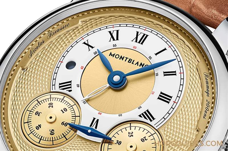 「時(shí)間書寫器」200周年紀(jì)念｜萬寶龍明星傳承系列Nicolas Rieussec計(jì)時(shí)腕表-復(fù)刻表