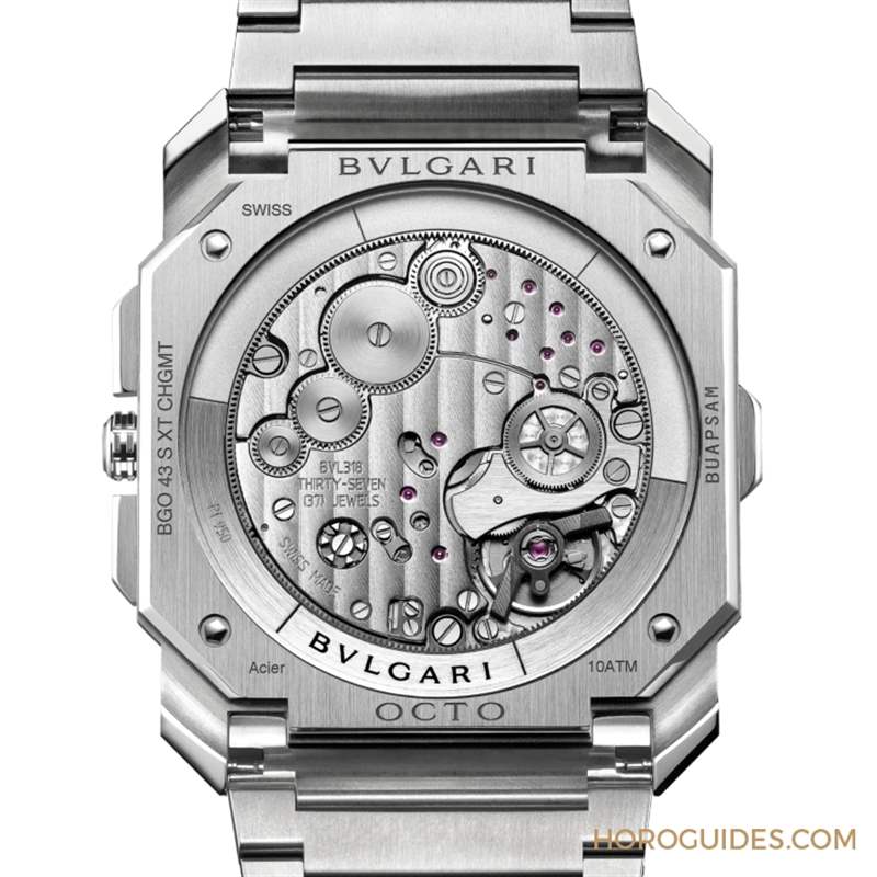 這樣的喀什米爾藍面，美絕了！BVLGARI Octo Finissimo超薄兩地時間計時碼表-復刻表