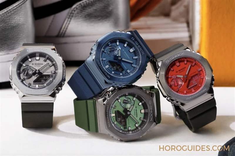 金屬版農(nóng)家橡樹來了！Casio G-Shock GM-2100腕表-復刻表