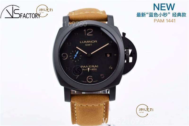 VS廠沛納海pam1441陶瓷腕表做工怎么樣,441升級版-復(fù)刻表