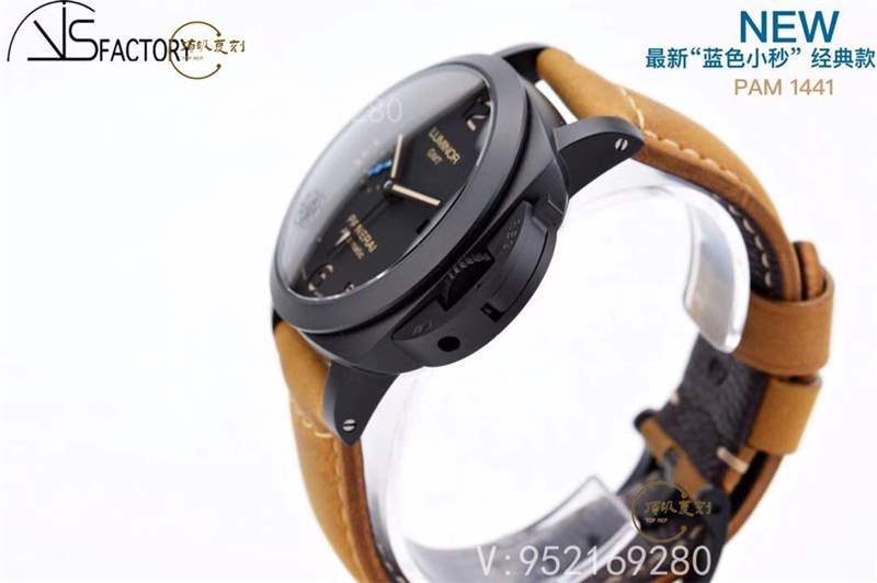 VS廠沛納海pam1441陶瓷腕表做工怎么樣,441升級版-復(fù)刻表