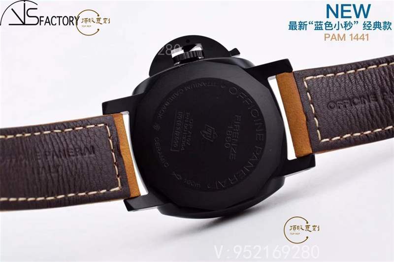 VS廠沛納海pam1441陶瓷腕表做工怎么樣,441升級版-復(fù)刻表