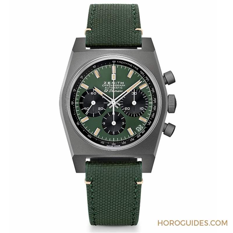 啞光綠面！ZENITH Chronomaster Revival Safari復刻版腕表-復刻表