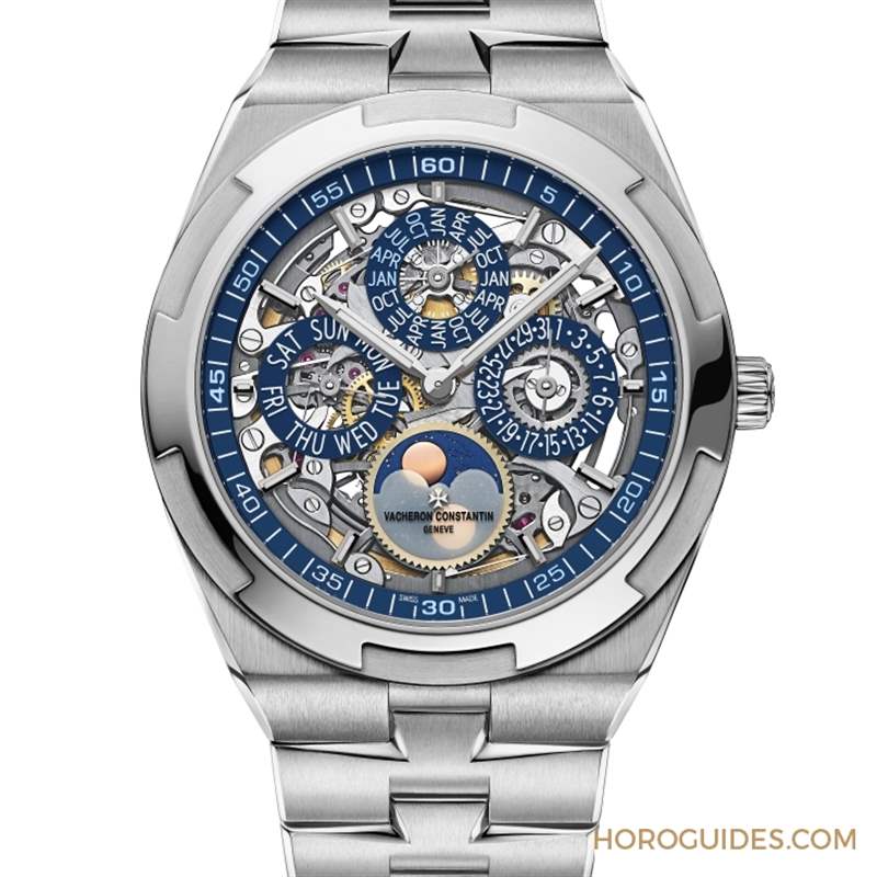 江詩(shī)丹頓Overseas超薄萬(wàn)年歷首見(jiàn)白金材質(zhì)-復(fù)刻表