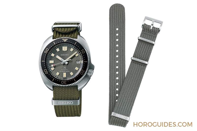 強韌織物表帶｜SEIKO推出現代版Prospex系列腕表，重新詮釋62MAS和海龜-復刻表
