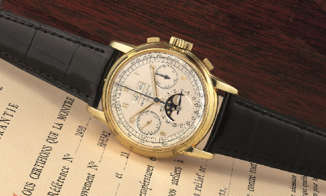 富藝斯「名表薈萃—香港XII」百達翡麗珍稀罕品2499黃金版本現身!-復刻表