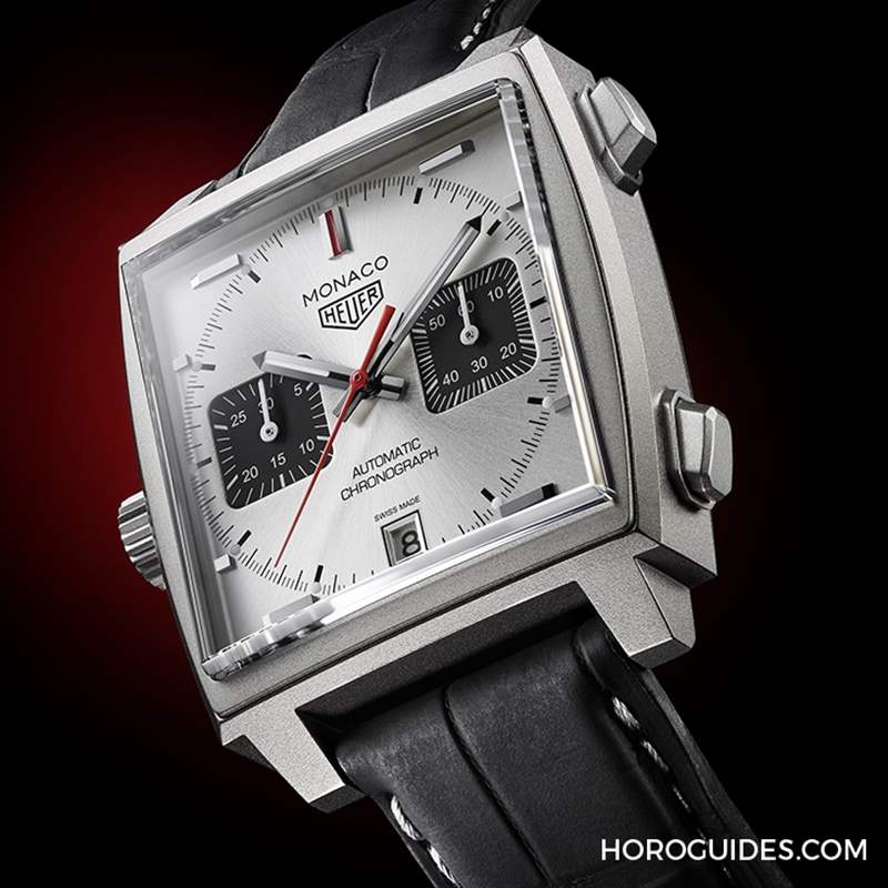 TAG Heuer Monaco腕表首見(jiàn)鈦金屬版-復(fù)刻表