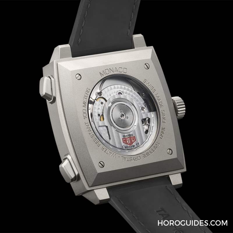 TAG Heuer Monaco腕表首見(jiàn)鈦金屬版-復(fù)刻表