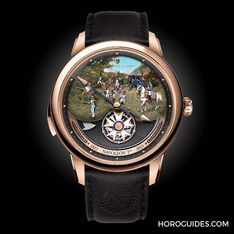 極致三問報時,向拿破侖致敬|Christophe Claret Napoleon飛行陀飛輪三問表-復刻表