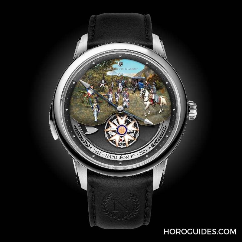 極致三問報時,向拿破侖致敬|Christophe Claret Napoleon飛行陀飛輪三問表-復刻表