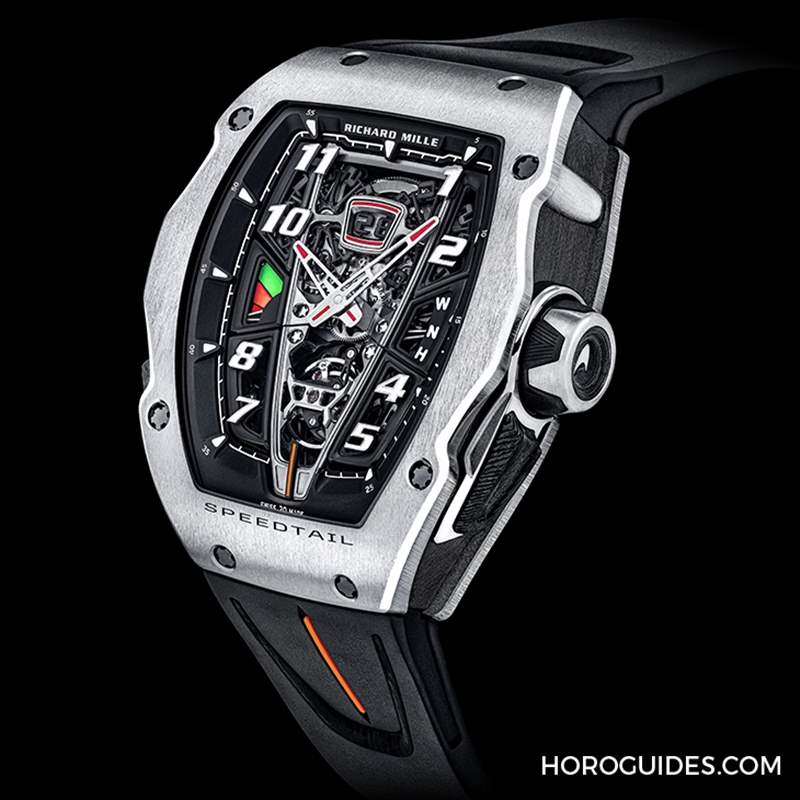 當超級腕表遇到神級超跑!RICHARD MILLE X McLaren Speedtail聯名腕表RM 40-01自動上鏈陀飛輪腕表-復刻表