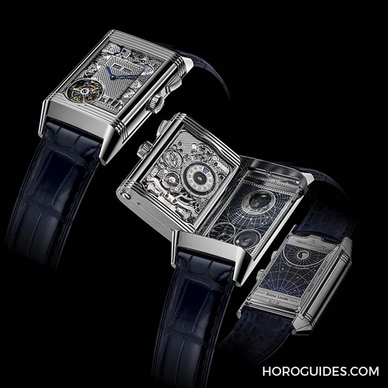 全球首款四面時計！11項復雜功能入列｜積家超卓復雜功能系列185型機芯翻轉腕表-復刻表