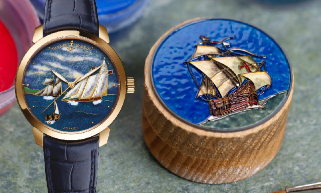 經典、彌新， 雅典表的琺瑯工藝-復刻表