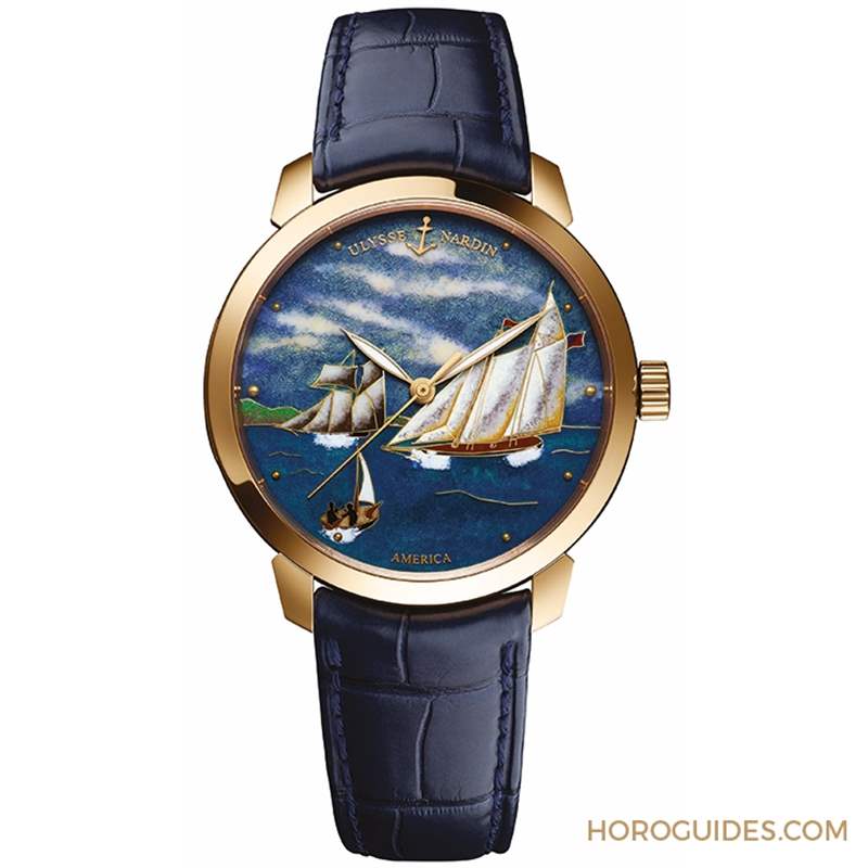 經典、彌新， 雅典表的琺瑯工藝-復刻表