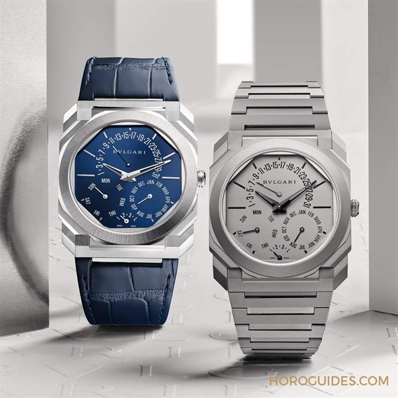5.8mm的王者！BVLGARI Octo Finissimo超薄萬年歷-復刻表
