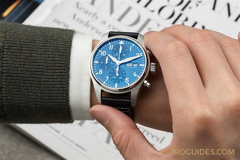 幫你試戴! 2021 IWC全新Pilot飛行員計時碼表-復刻表