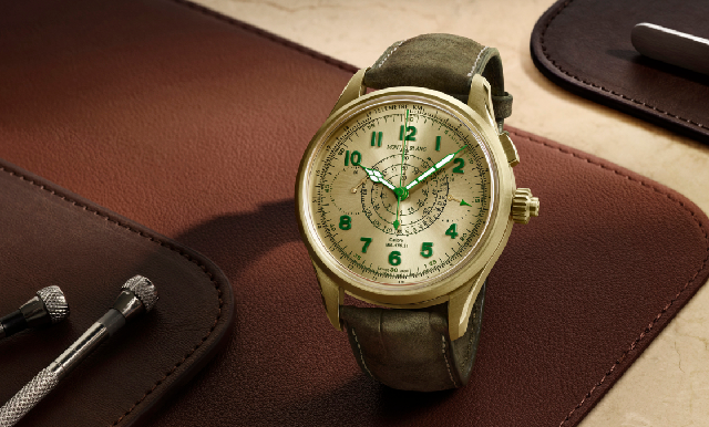 萬寶龍推出獨家的「Lime Gold」萊姆綠復古味| MONTBLANC 1858系列限量表-復刻表